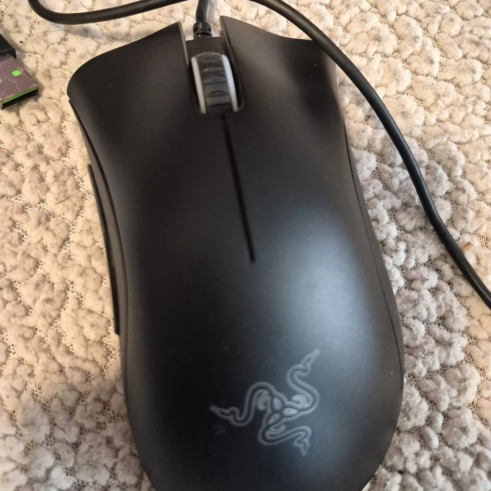 Razer DeathAdder Essential Wired Gaming Mouse RZ01-0385 Black